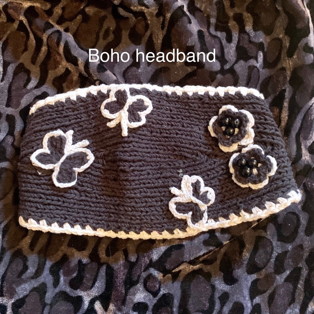 ❄️ ☃️ Winter Bundle - 2 Pairs of Gloves & a Boho Headband 🧤 🛷 - Picture 4 of 11